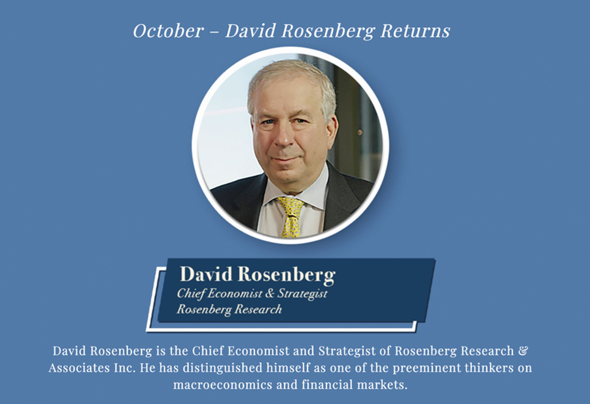 Oxbow Advisors 2020 Investment Series Neil Howe & Ted Oakley